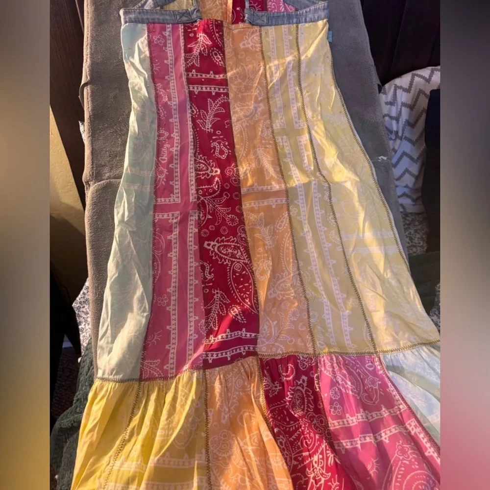 Oilily Multicolor Paisley Maxi Dress - Picture 5 of 8